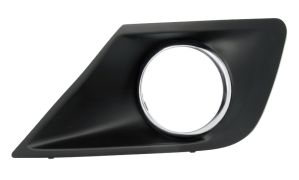 GRILLE PEUGEOT 207 2009-2012 PARE-CHOCS AVANT / AVEC ANTIBROUILLARD / CONTOUR CHROMÉ / GAUCHE