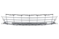GRILLE PEUGEOT 207 2007-2009 PARE-CHOCS AVANT / MODÈLE SPORT / INFÉRIEURE / MOULURES CHROMÉES / CENTRALE 