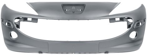 PARE-CHOCS PEUGEOT 207 2007-2009 AVANT / AVEC ANTIBROUILLARDS / AVEC APPRET