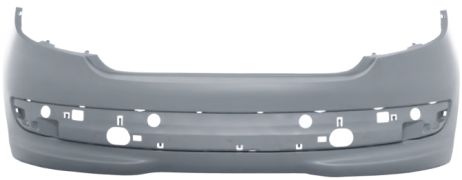 PARE-CHOCS PEUGEOT 207 2007-2009 ARRIÈRE / AVEC APPRET