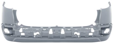 PARE-CHOCS PEUGEOT 207 2007-2009 ARRIÈRE / BREAK / AVEC APPRET