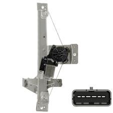 LÈVE-VITRE PEUGEOT 207 2007-2009 BREAK / ÉLÉCTRIQUE / AVEC MOTEUR / CONFORT / ARRIÈRE GAUCHE