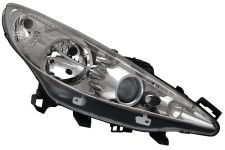 PHARE AVANT PEUGEOT 207 2009-2012 BASE NOIRE / DROIT