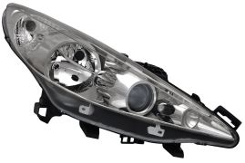 PHARE AVANT PEUGEOT 207 2009-2012 BASE NOIRE / DROIT