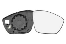 VERRE DE RÉTROVISEUR PEUGEOT 308 2013-2017 AVEC SUPPORT / CHAUFFANT / CONVEXE / DROIT