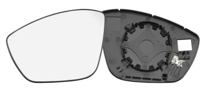 VERRE DE RÉTROVISEUR PEUGEOT 308 2013-2017 AVEC SUPPORT / CHAUFFANT / CONVEXE / GAUCHE