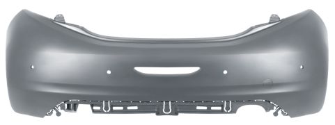 PARE-CHOCS PEUGEOT 208 2012-2015 ARRIÈRE / AVEC CAPTEUR / AVEC APPRET