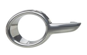 ENJOLIVEUR ANTIBROUILLARD PEUGEOT 208 2012-2015 PARE-CHOCS AVANT / CHROMÉ / NOIR / GAUCHE