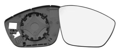 VERRE DE RÉTROVISEUR PEUGEOT 208 2012-2015 AVEC SUPPORT / CONVEXE / DROIT
