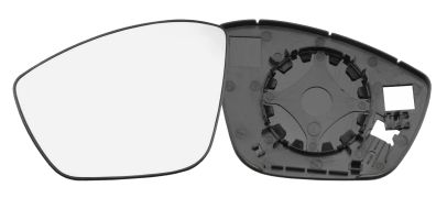 VERRE DE RÉTROVISEUR PEUGEOT 308 2013-2017 AVEC SUPPORT / CONVEXE / GAUCHE