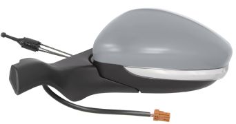 RÉTROVISEUR PEUGEOT 2008 2016-2019 MECANIQUE / FEU CLIGNOTANT / AVEC APPRET / GAUCHE