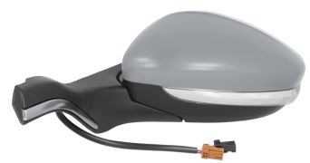 RÉTROVISEUR PEUGEOT 2008 2016-2019 ENJOLIVEUR CHROMÉ / ÉLÉCTRIQUE / CHAUFFANT / FEU CLIGNOTANT / AVEC APPRET / GAUCHE