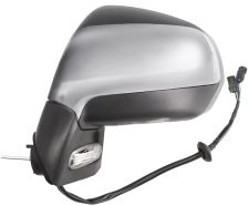 RÉTROVISEUR PEUGEOT 5008 2013-2016 ÉLÉCTRIQUE / CHAUFFANT / FEU CLIGNOTANT / RABATTABLE ÉLÉCTRIQUEMENT / FEU DE SOL / CHROMÉ / GAUCHE