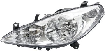 PHARE AVANT PEUGEOT 307 2001-2005 AVEC ANTIBROUILLARD / GAUCHE