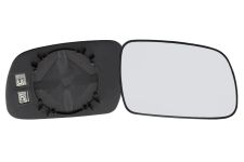 VERRE DE RÉTROVISEUR PEUGEOT 307 2001-2005 AVEC SUPPORT / CHAUFFANT / CONVEXE / DROIT