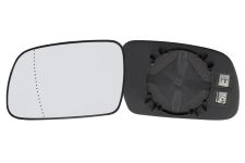 VERRE DE RÉTROVISEUR PEUGEOT 307 2001-2005 AVEC SUPPORT / CHAUFFANT / ASPHÉRIQUE / GAUCHE