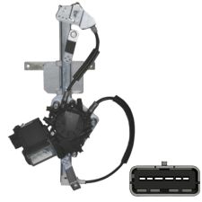 LÈVE-VITRE PEUGEOT 307 2001-2005 5 PORTES / ÉLÉCTRIQUE / AVEC MOTEUR / CONFORT / ARRIÈRE GAUCHE