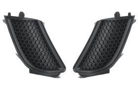 CACHES ANTIBROUILLARDS PEUGEOT 308 2007-2011 PARE-CHOCS AVANT / KIT / GAUCHE+DROIT