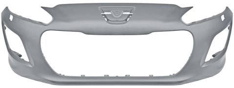 PARE-CHOCS PEUGEOT 308 2011-2013 AVANT / AVEC LAVEPHARES / AVEC APPRET