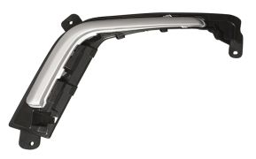 MOULURE PEUGEOT 308 2011-2013 PARE-CHOCS AVANT / GRIS / GAUCHE 