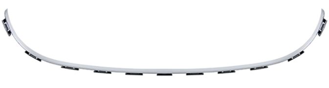 MOULURE GRILLE PEUGEOT 407 2004-2011 AVANT / CHROMÉE 