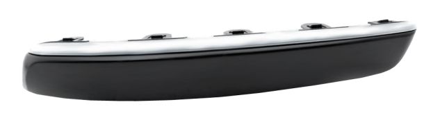 MOULURE PEUGEOT 407 2004-2011 PARE-CHOCS AVANT / AVEC PROFIL CHROMÉ / GAUCHE