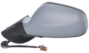 RÉTROVISEUR PEUGEOT 407 2004-2011 ÉLÉCTRIQUE / CHAUFFANT / RABATTABLE ÉLÉCTRIQUEMENT / MÉMOIRE / AVEC APPRET / GAUCHE