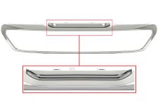 MOULURE GRILLE PEUGEOT 308 2013-2017 FACE AVANT / ACTIVE / CHROMÉE
