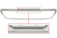 MOULURE GRILLE PEUGEOT 308 2013-2017 FACE AVANT / ALLURE / CHROMÉE