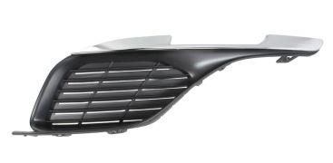 GRILLE PEUGEOT 308 2013-2017 PARE-CHOCS AVANT / ACTIVE / AVEC MOULURE CHROMÉE / CENTRALE / FERMÉE / GAUCHE