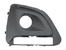 GRILLE PEUGEOT 108 2014-2022 PARE-CHOCS AVANT / AVEC MOULURE / AVEC ANTIBROUILLARD / DROITE