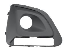 GRILLE PEUGEOT 108 2014-2022 PARE-CHOCS AVANT / AVEC MOULURE / AVEC ANTIBROUILLARD / DROITE