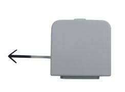 COUVRE CROCHET PEUGEOT 108 2014-2022 PARE-CHOCS AVANT / AVEC APPRET