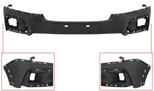 PARE-CHOCS PEUGEOT RIFTER 2018-> AVANT / CENTRAL