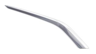 MOULURE GRILLE PEUGEOT 208 2015-2019 PARE-CHOCS AVANT / CHROMÉE / DROITE