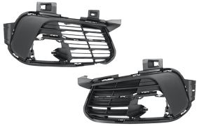 GRILLES PEUGEOT 308 2017-2021 PARE-CHOCS AVANT / AVEC ANTIBROUILLARDS / KIT / GAUCHE+DROITE