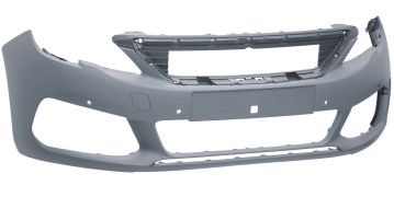 PARE-CHOCS PEUGEOT 308 2017-2021 AVANT / AVEC 4 CAPTEURS / AVEC APPRET
