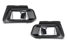 MOULURES ANTIBROUILLARDS PEUGEOT 308 2017-2021 PARE-CHOCS AVANT / MODÈLE PHARES FULL LED / KIT / GAUCHE+DROITE