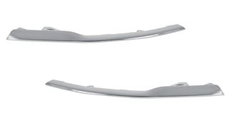 KIT MOULURES GRILLES PEUGEOT 308 2017-2021 PARE-CHOCS AVANT / CHROMÉES / GAUCHE+DROIT