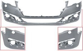PARE-CHOCS PEUGEOT 508 2014-2018 AVANT / AVEC LAVEPHARES / AVEC APPRET