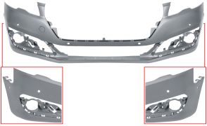 PARE-CHOCS PEUGEOT 508 2014-2018 AVANT / AVEC 6 CAPTEUR / AVEC PARK ASSIST / AVEC APPRET