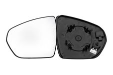 VERRE DE RÉTROVISEUR OPEL GRANDLAND X 2017-2021 AVEC SUPPORT / CHAUFFANT / CONVEXE / GAUCHE