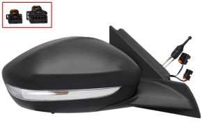 RÉTROVISEUR OPEL CORSA F 2019-2023 MECANIQUE / FEU CLIGNOTANT / AVEC SONDE / DROIT