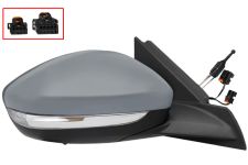 RÉTROVISEUR OPEL CORSA F 2019-2023 MECANIQUE / FEU CLIGNOTANT / AVEC SONDE / AVEC APPRET / DROIT