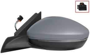 RÉTROVISEUR OPEL CORSA F 2019-2023 ÉLÉCTRIQUE / CHAUFFANT / FEU CLIGNOTANT / AVEC APPRET / GAUCHE