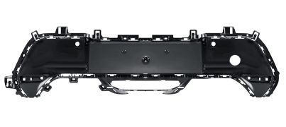 PARE-CHOCS PEUGEOT 208 2019-2023 ARRIÈRE / INFÉRIEUR / NOIR BRILLANT / AVEC 2 CAPTEUR