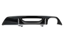 SPOILER PEUGEOT 208 2019-2023 PARE-CHOCS ARRIÈRE / ÉCHAPPEMENT DOUBLE / NOIR BRILLANT