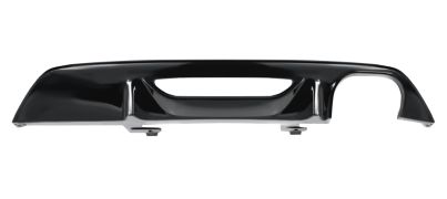 SPOILER PEUGEOT 208 2019-2023 PARE-CHOCS ARRIÈRE / ÉCHAPPEMENT DOUBLE / NOIR BRILLANT