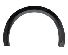 MOULURE AILE PEUGEOT 208 2023-> AVANT / NOIRE BRILLANTE / GAUCHE