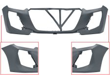 PARE-CHOCS PEUGEOT 208 2023-> AVANT / AVEC APPRET